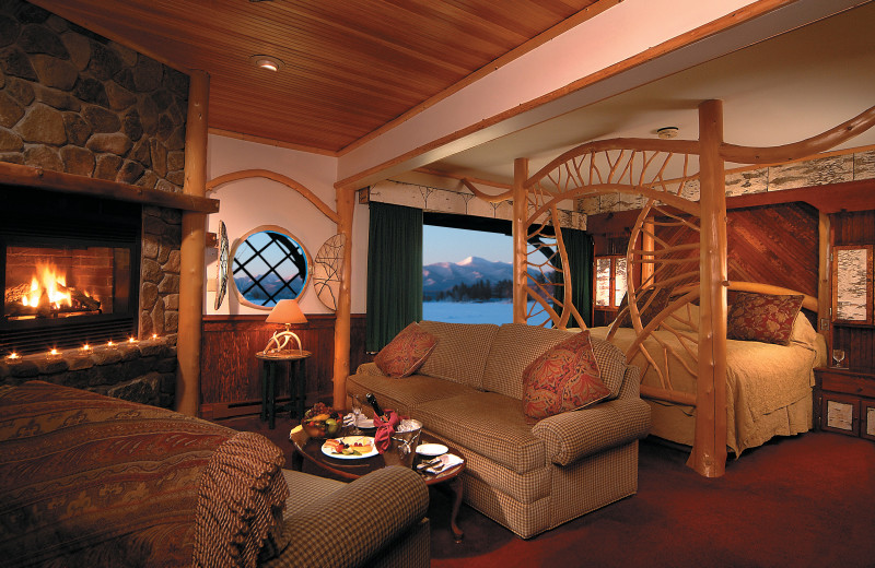 Guest suite at Mirror Lake Inn Resort & Spa.