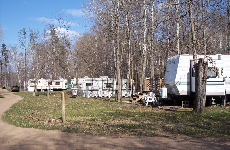 RV Park at Niemeyer's Rugged River Resort.