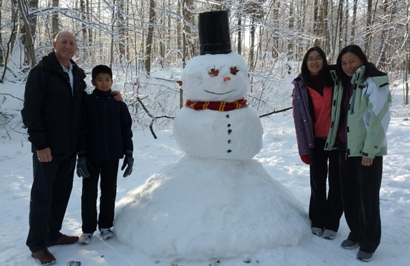 Winter at Walker Lake Resort