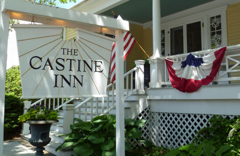 Exterior view of The Castine Inn.