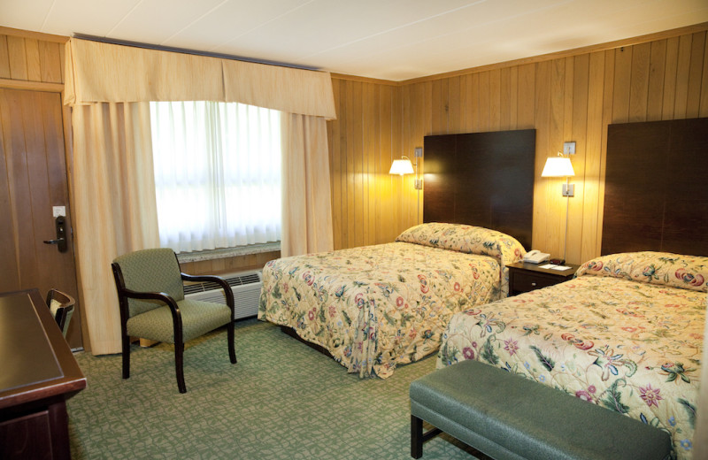 Guest room at Oglebay Resort and Conference Center.