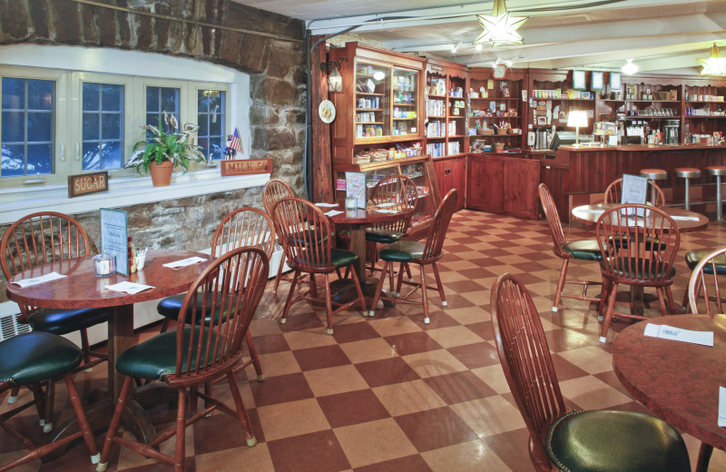 Dining room at Skytop Lodge.