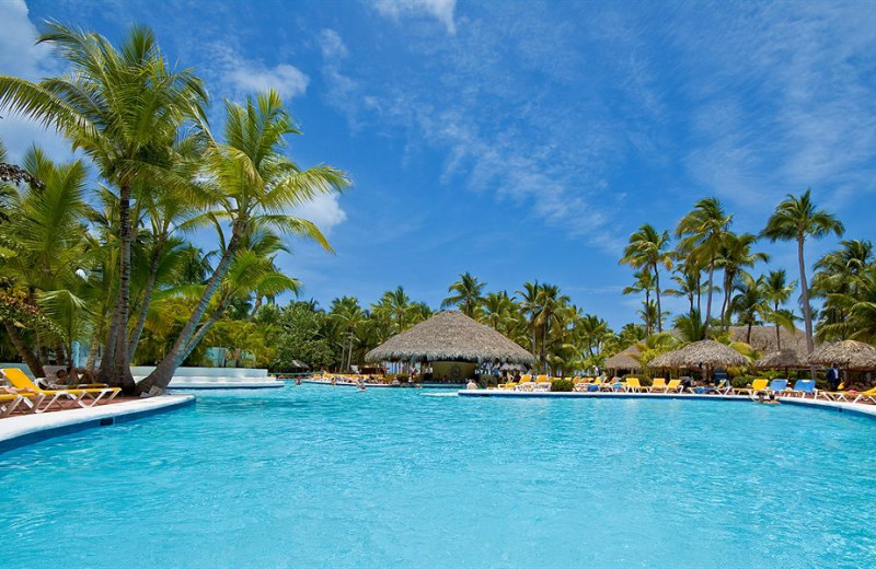 Outdoor pool at Hotel La Catalina.