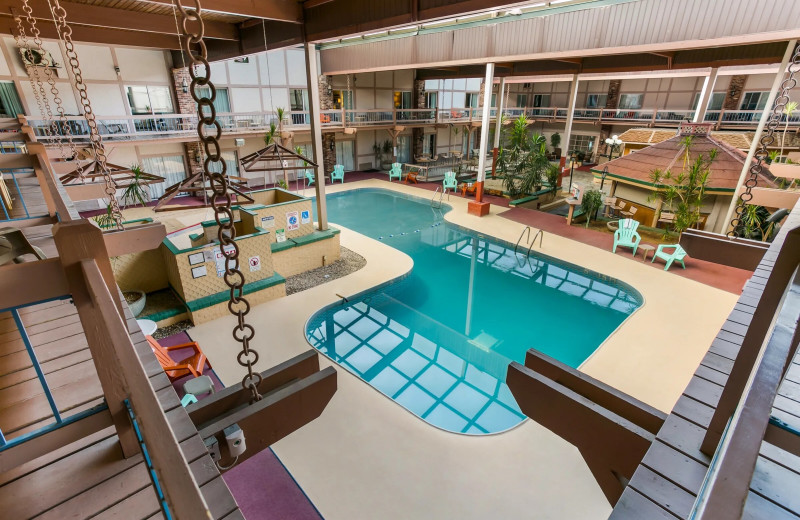 Indoor pool at Eisenhower Hotel 