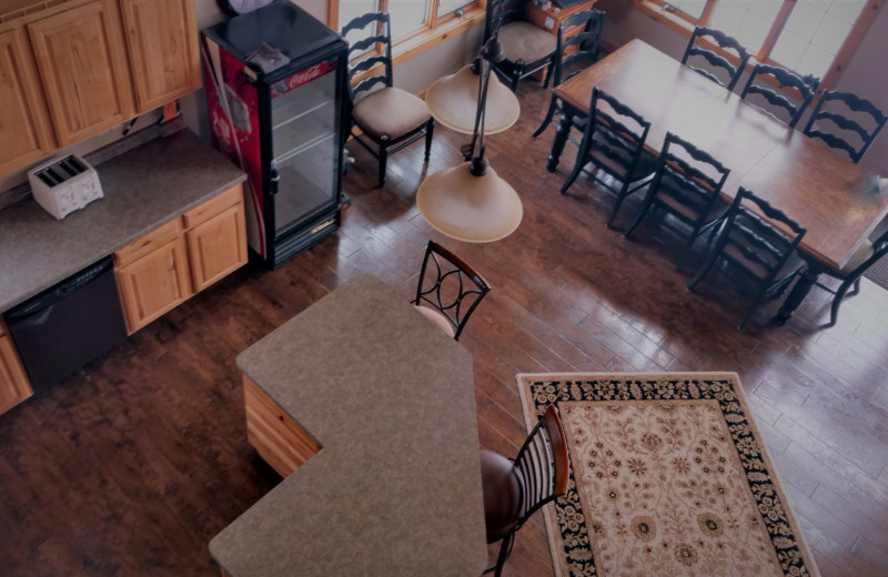 Kitchen at Double P Ranch.