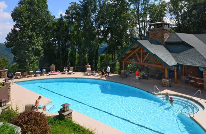 Rental pool at Foscoe Rentals.