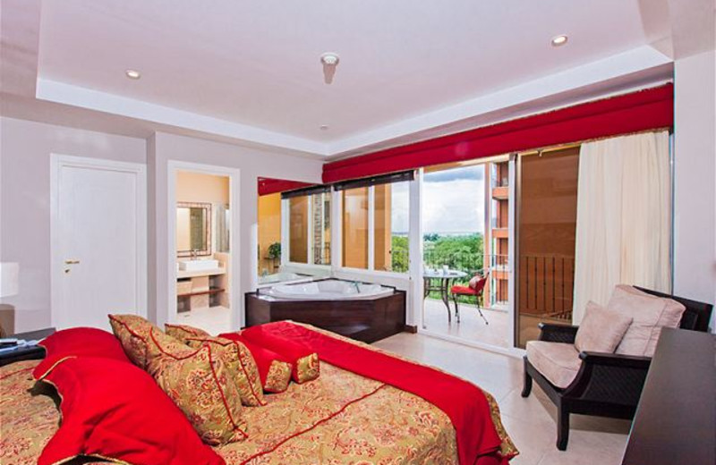 Rental bedroom at Vacation Rentals of Tamarindo.