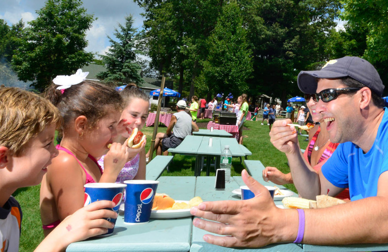 Picnic at Woodloch Resort.