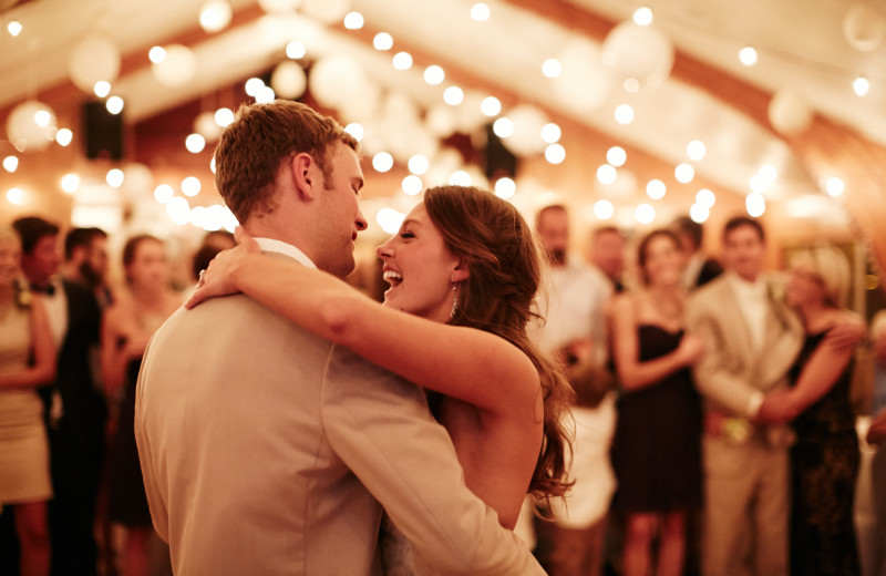 Wedding dance at Fair Hills Resort.