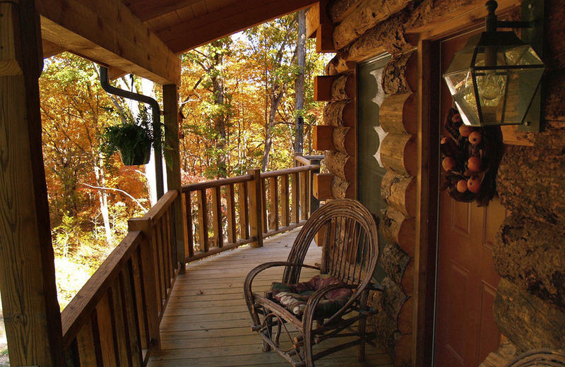 Rental deck at Amazing Branson Rentals