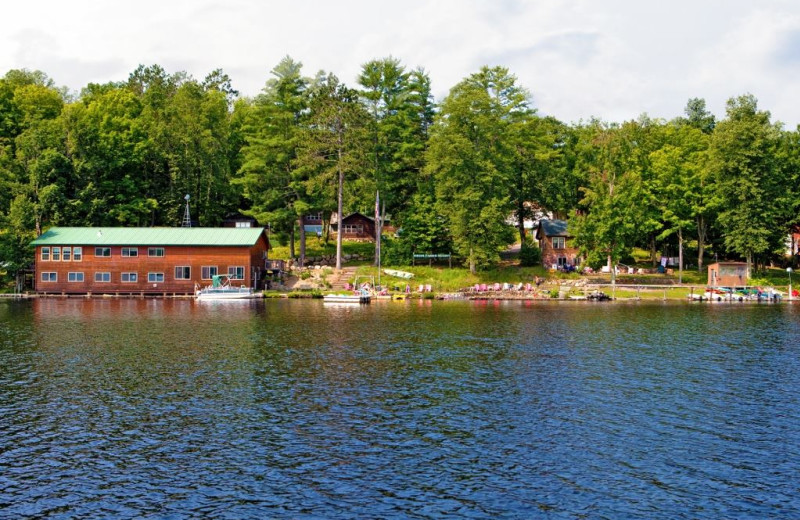 Exterior view of Virgin Timber Resort.