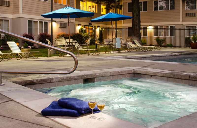 Hot Tub and Swimming Pool at TownePlace Suites Bend