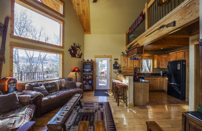 Rental living room at Madison Management.