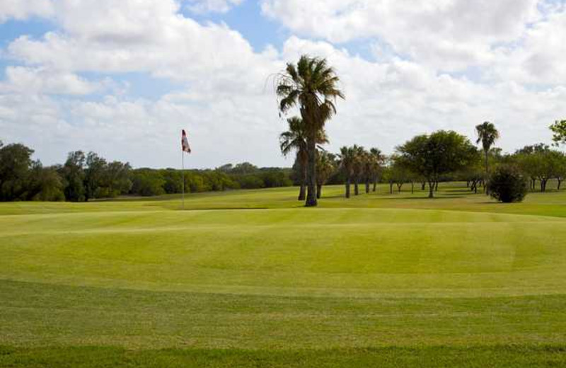 Golf course at Island House Beach Front Condominiums.