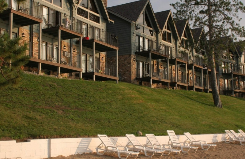 Exterior view of Madden's on Gull Lake.