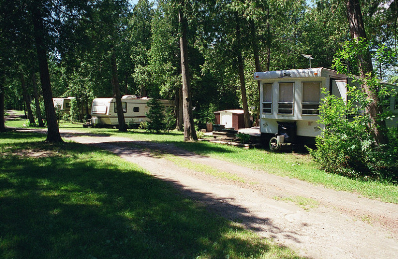 RV campground at Black Rock Resort.