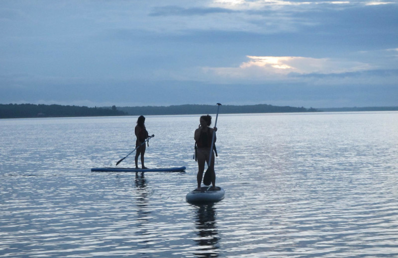 Paddle board at Black Rock Resort.