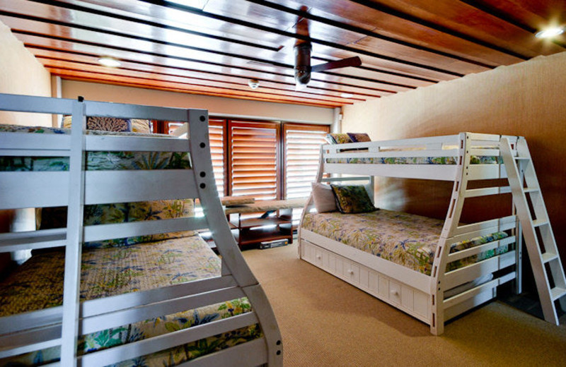 Rental bunk beds at Island Real Estate.