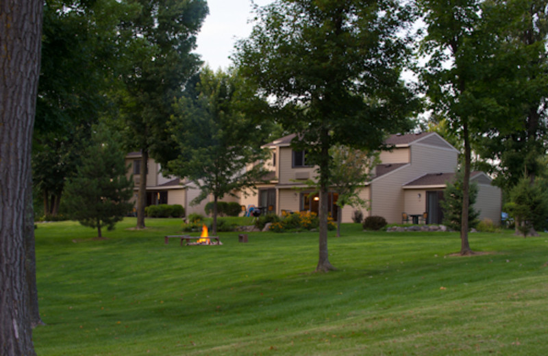 Exterior view of Sugar Lake Lodge.