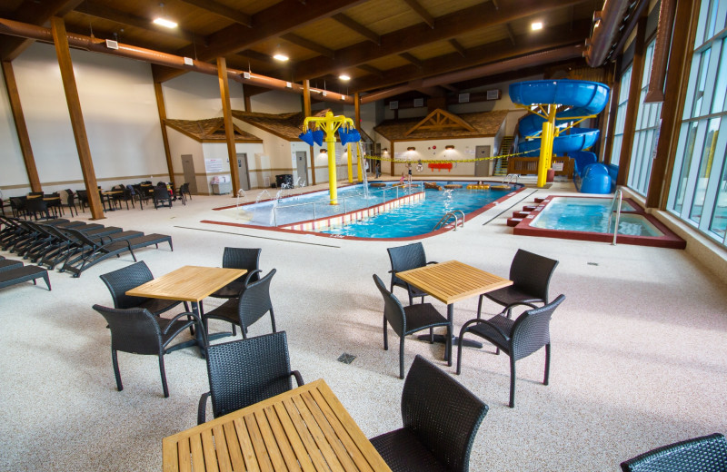 Indoor pool at Elkhorn Manor.