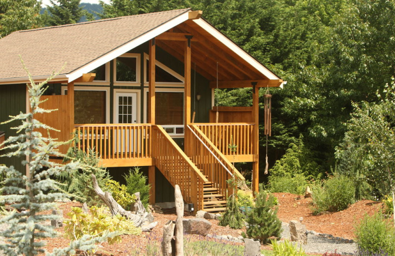 Exterior View of Carson Ridge Cabins