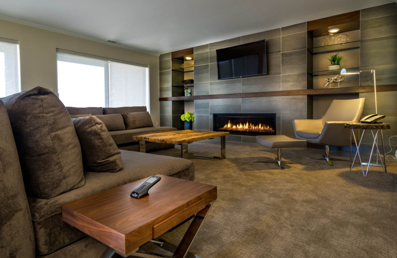 Guest living room at Grand Traverse Resort and Spa.