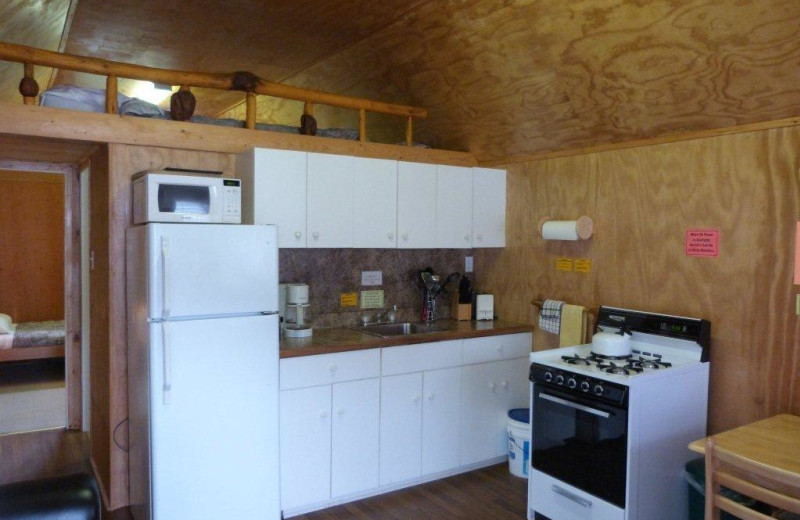 Guest Kitchen at Black Gold Lodge