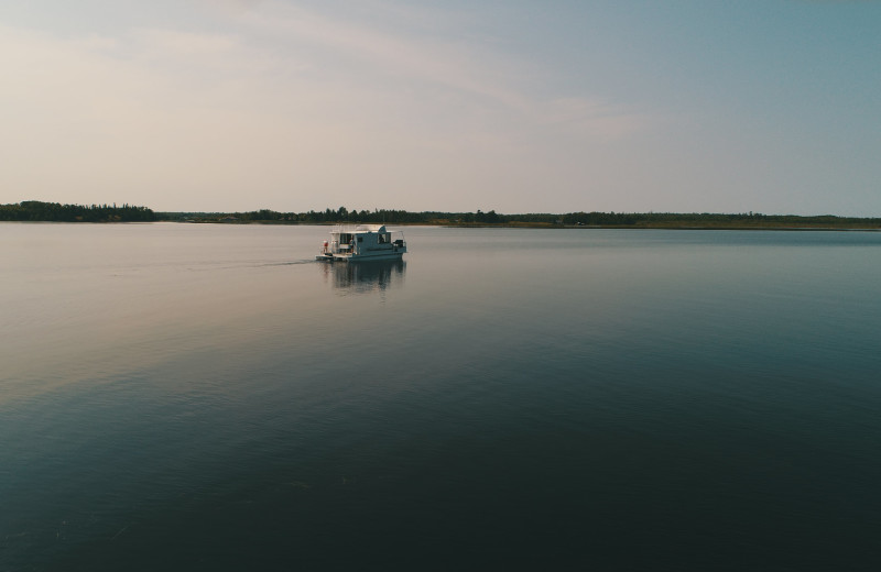 Houseboat at Northernaire Houseboats.