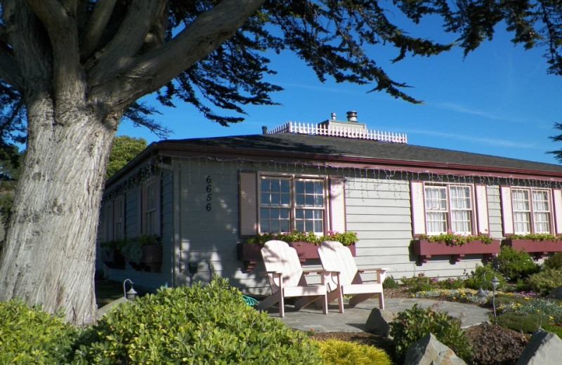 Exterior view of Sea Otter Inn.