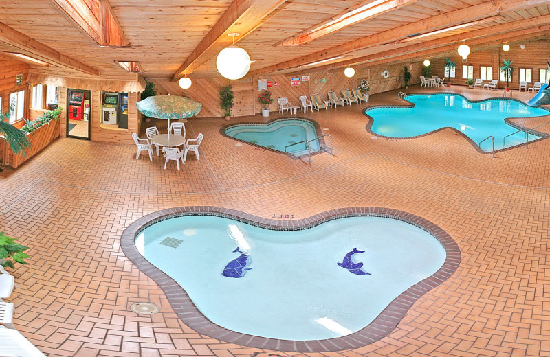 Indoor pool at Shamrock Motel Resort 