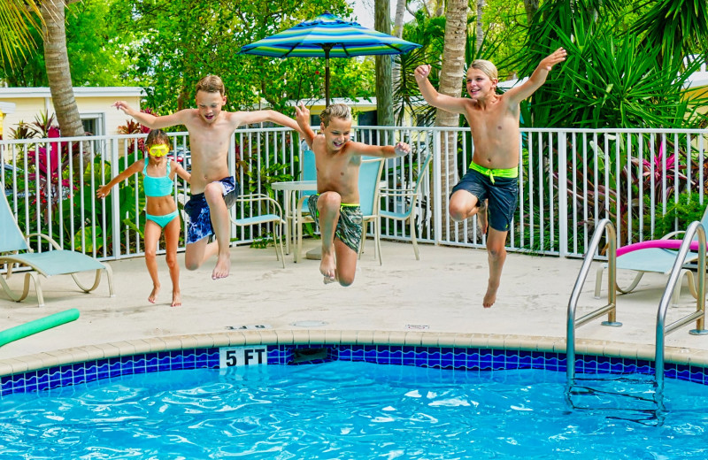 Family at Bay Harbor Lodge.