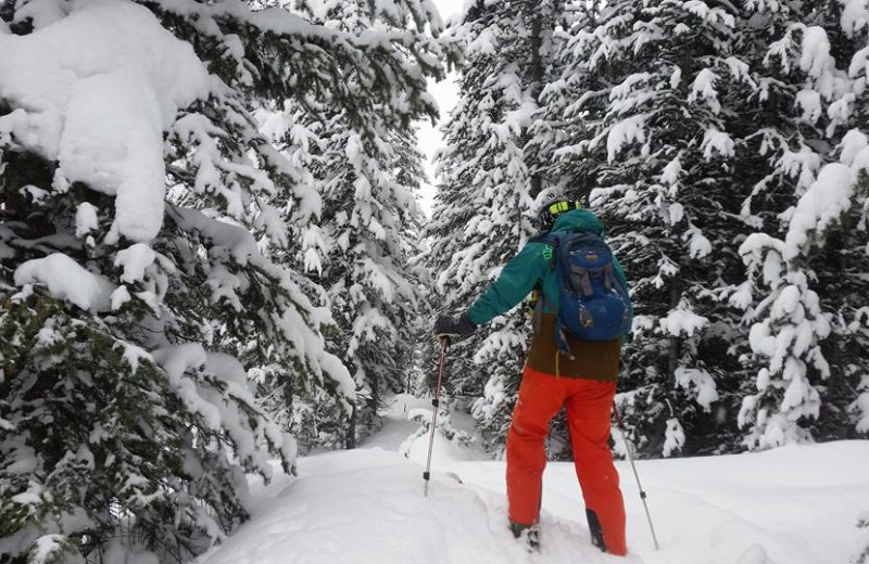 Skiing at Westwind at Vail.