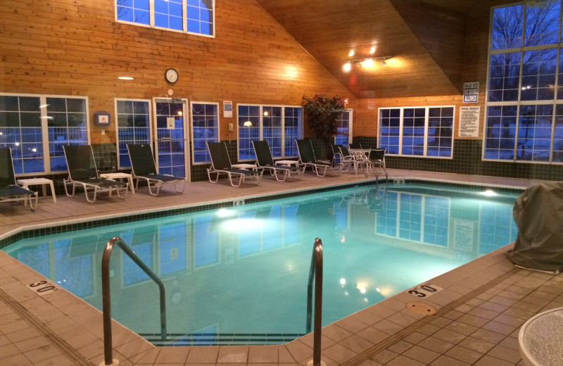 Indoor pool at High Point Inn.