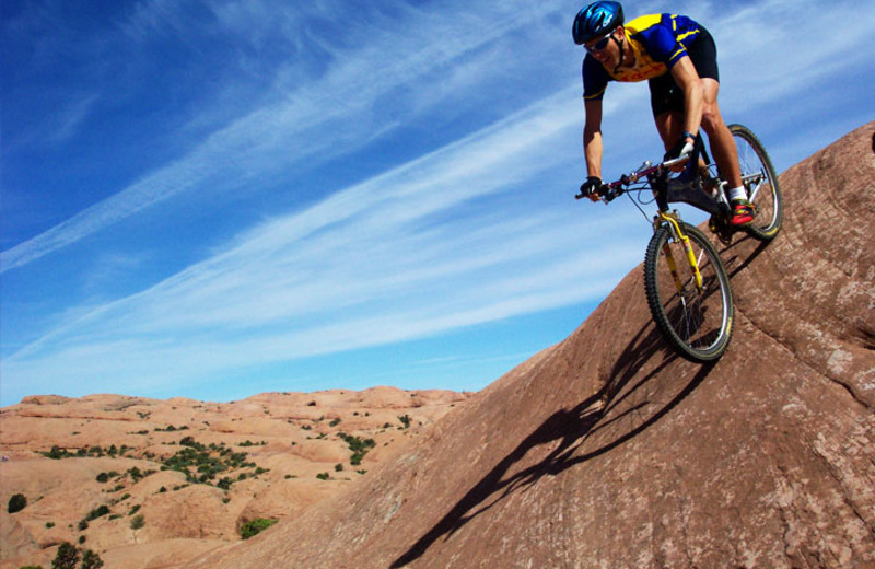 Mountain Biking near Moab Under Canvas