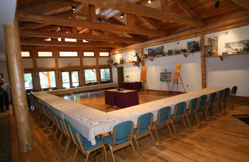 Meeting room at Sylvan Dale Guest Ranch.