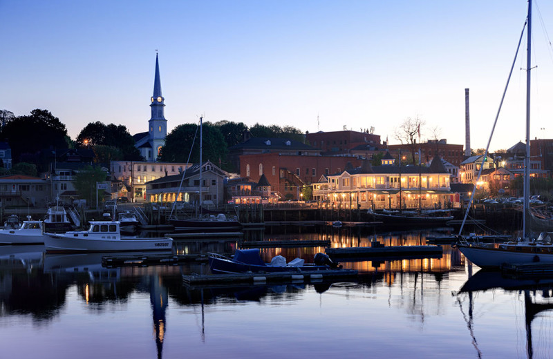 Evening at Grand Harbor Inn.