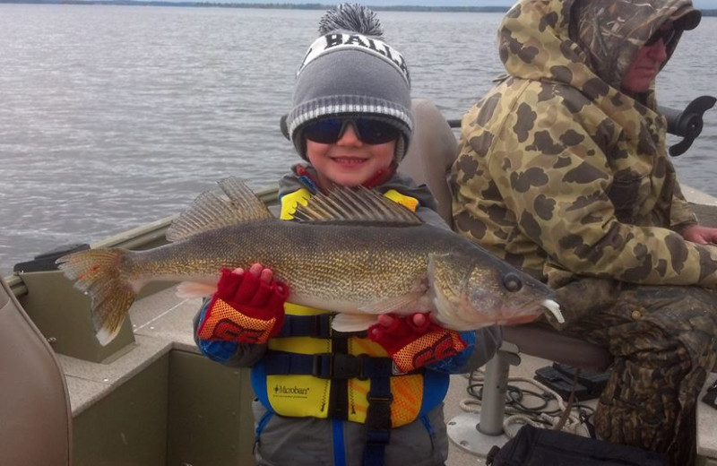 Fishing at Ballard's Black Island.