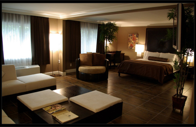 Guest room at Hotel Menage.