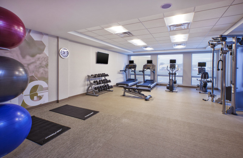 Fitness room at SpringHill Suites - Benton Harbor.