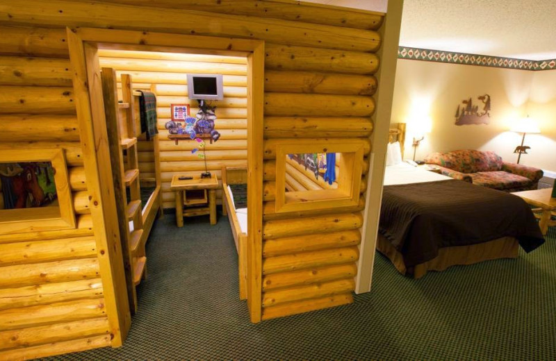 Guest suite at Great Wolf Lodge - Grand Mound.