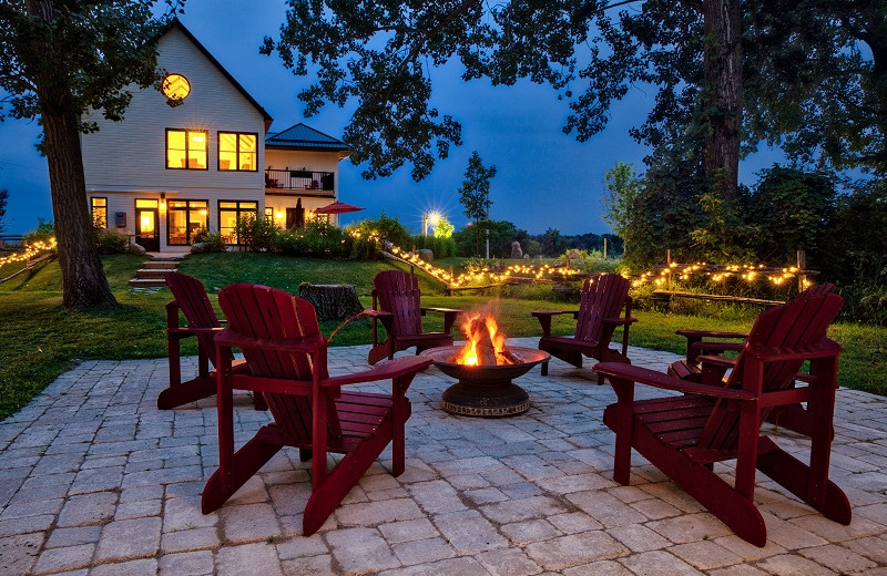 Patio at Strathmere Retreat & Spa.