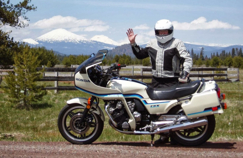 Motorcycle rentals at DiamondStone's MotoFantasy motorcycle rentals on site.