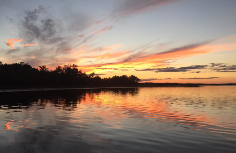 Sunset at Sunset Point Resort.