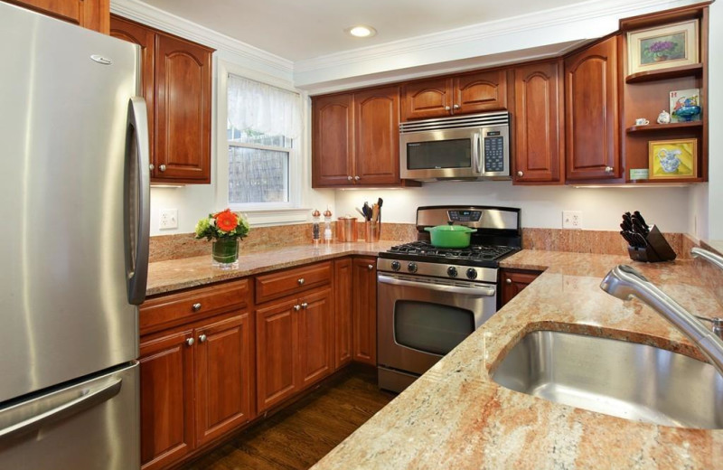 Rental kitchen at Swank Properties.