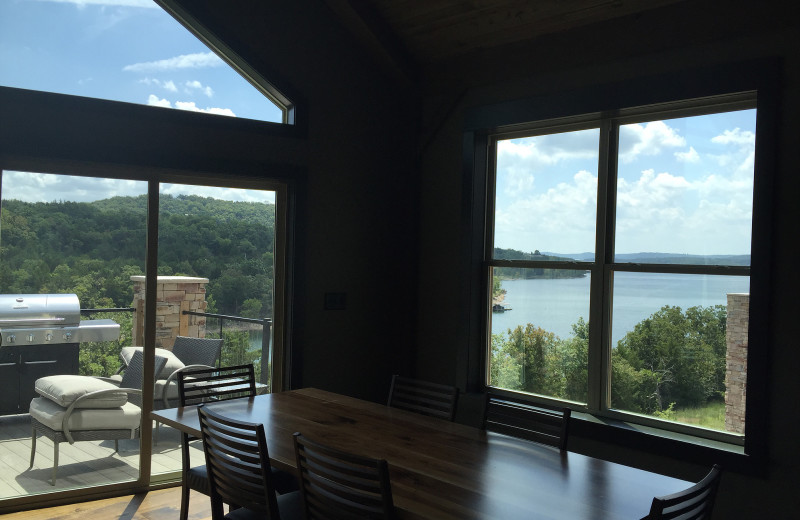 Guest dining room at Antlers Resort.