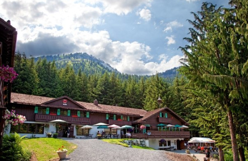 Exterior view of Crystal Mountain Hotels.