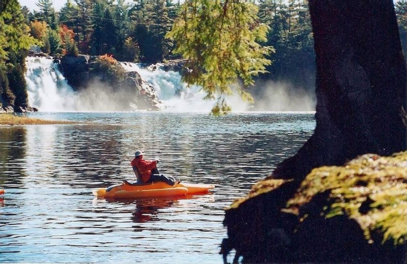 Water activities at High Falls Cottage Resort & Water Park.