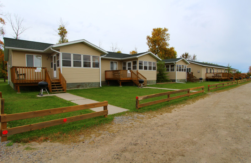 Cabins at Cyrus Resort.