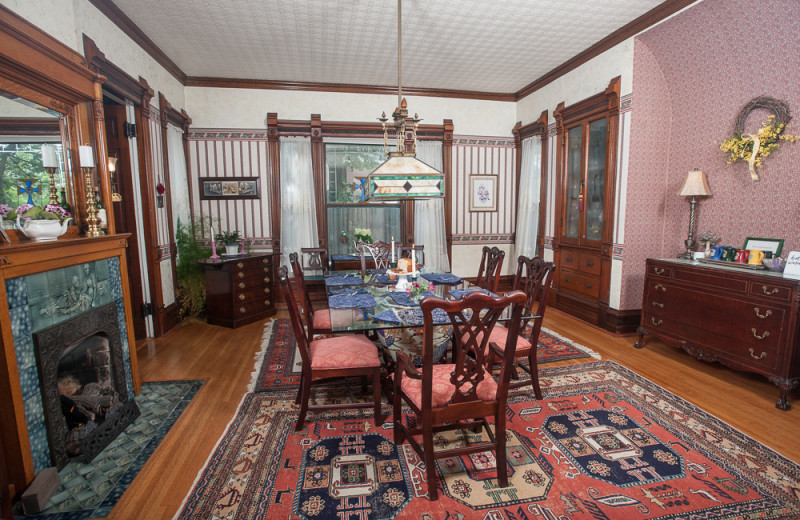 Dining room at Market Street Inn.