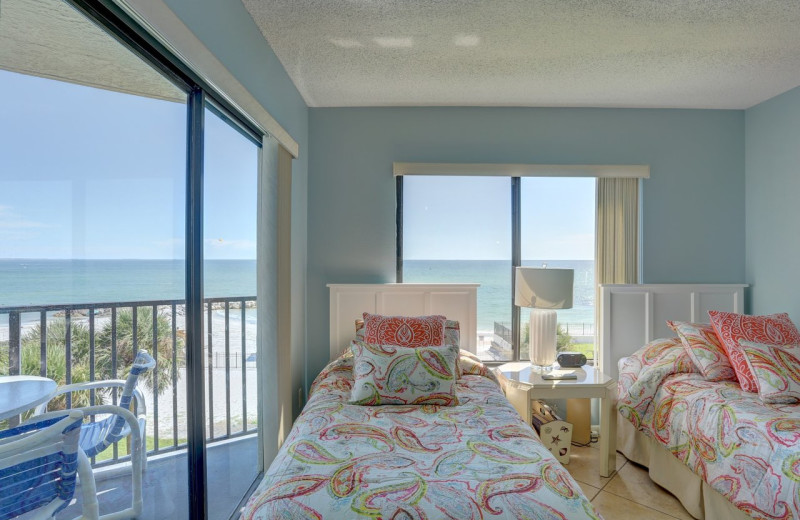 Guest bedroom at Caprice Resort.